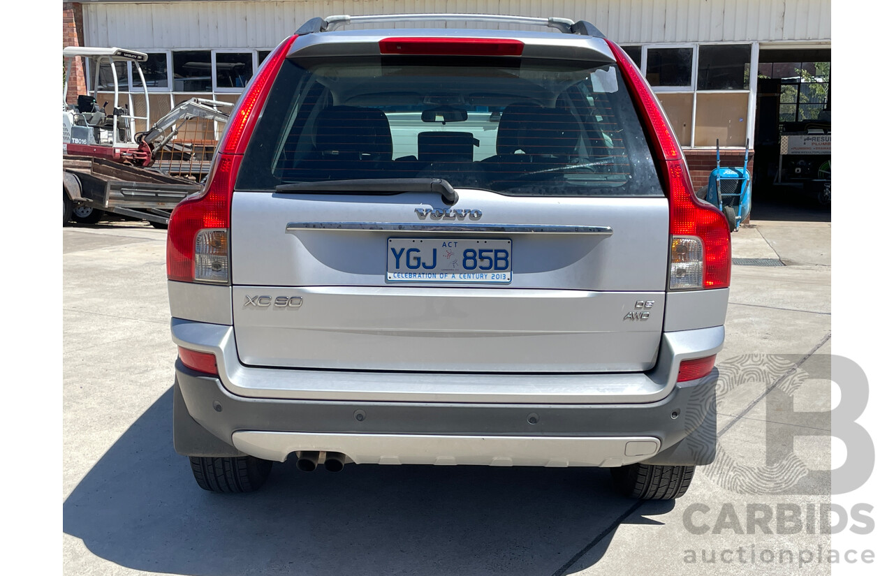 12/2008 Volvo Xc90 D5 MY07 4d Wagon Silver 2.4L