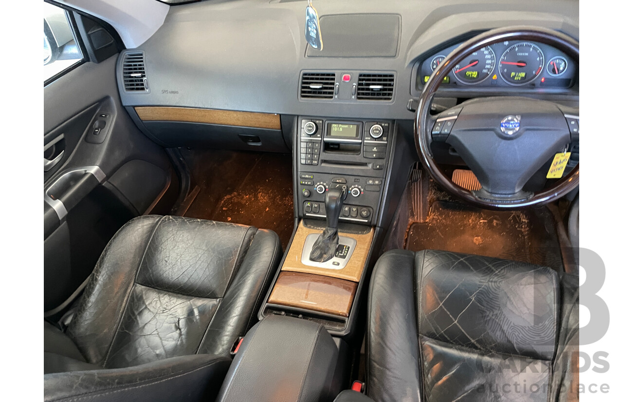 12/2008 Volvo Xc90 D5 MY07 4d Wagon Silver 2.4L