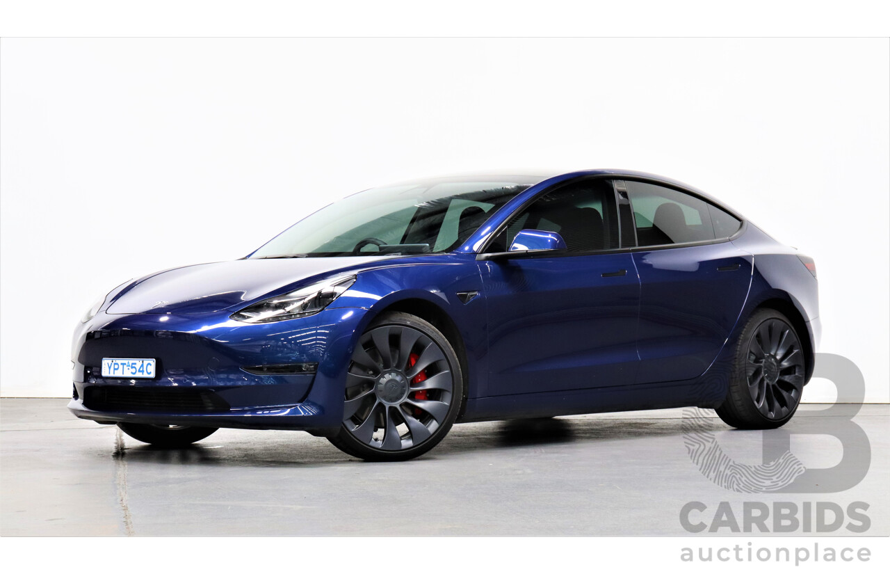 11/2021 Tesla Model 3 E3DB Performance - Lot 1432619 | CARBIDS