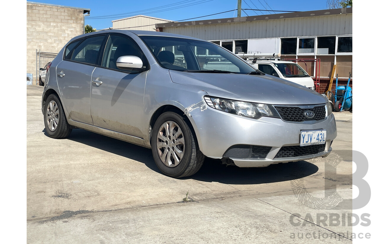 4/2012 Kia Cerato S TD MY12 5d Hatchback Silver 2.0L