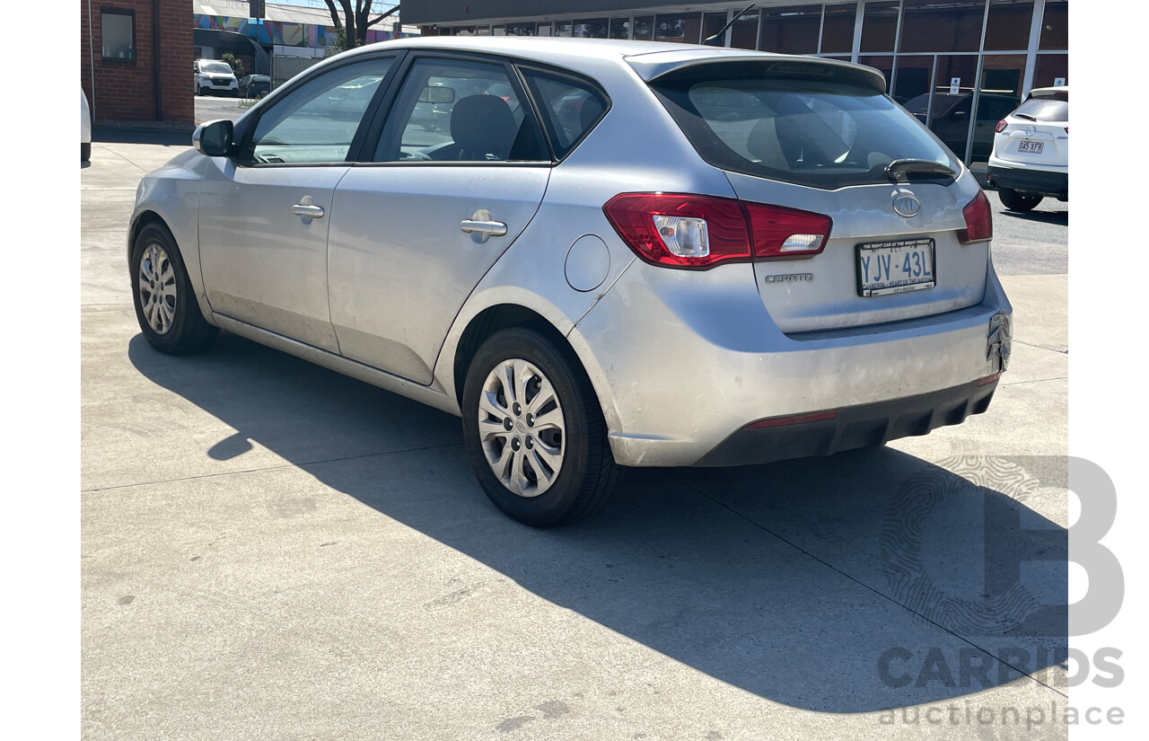 4/2012 Kia Cerato S TD MY12 5d Hatchback Silver 2.0L