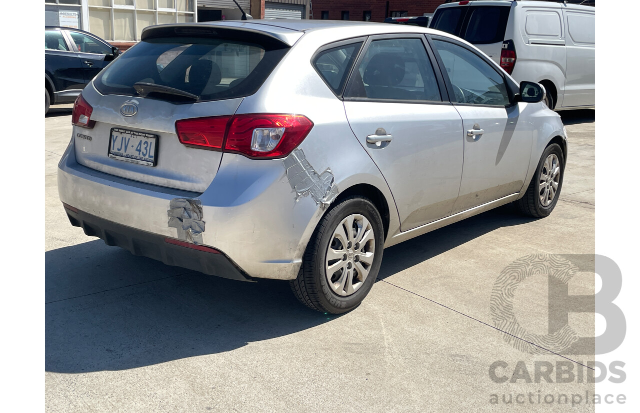 4/2012 Kia Cerato S TD MY12 5d Hatchback Silver 2.0L