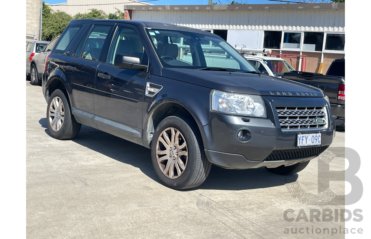 9/2009 Land Rover Freelander 2 SE TD4 (4x4) LF MY09 4d Wagon Grey 2.2L