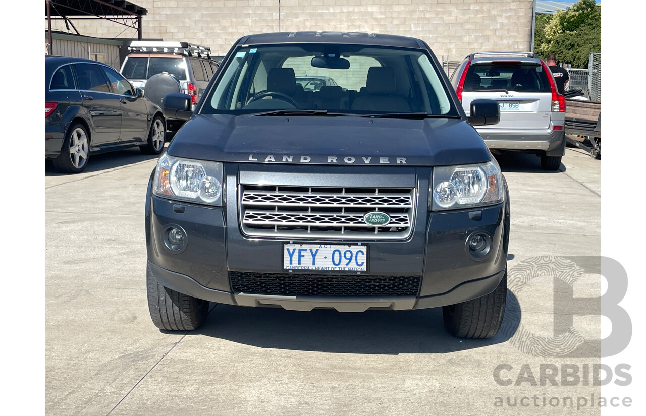 9/2009 Land Rover Freelander 2 SE TD4 (4x4) LF MY09 4d Wagon Grey 2.2L