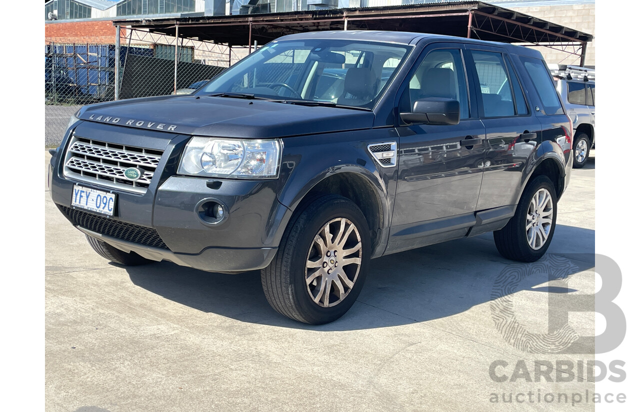 9/2009 Land Rover Freelander 2 SE TD4 (4x4) LF MY09 4d Wagon Grey 2.2L