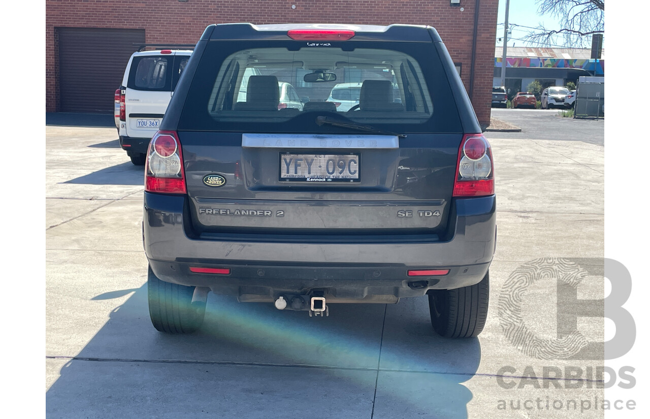 9/2009 Land Rover Freelander 2 SE TD4 (4x4) LF MY09 4d Wagon Grey 2.2L