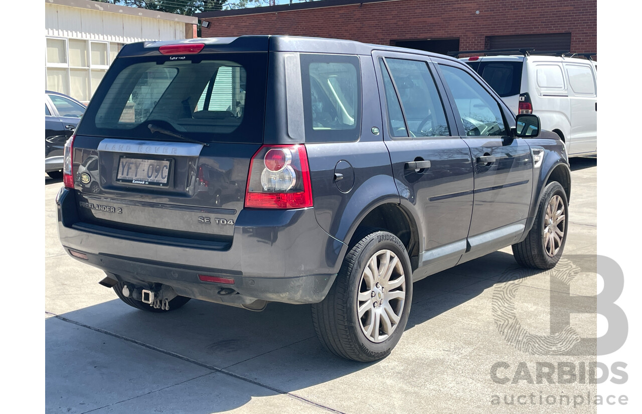 9/2009 Land Rover Freelander 2 SE TD4 (4x4) LF MY09 4d Wagon Grey 2.2L