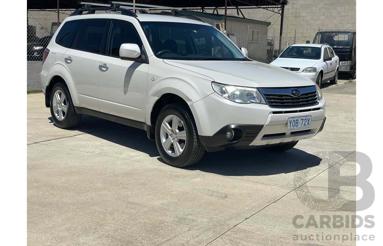 6/2008 Subaru Forester XS MY08 4d Wagon Silver 2.5L