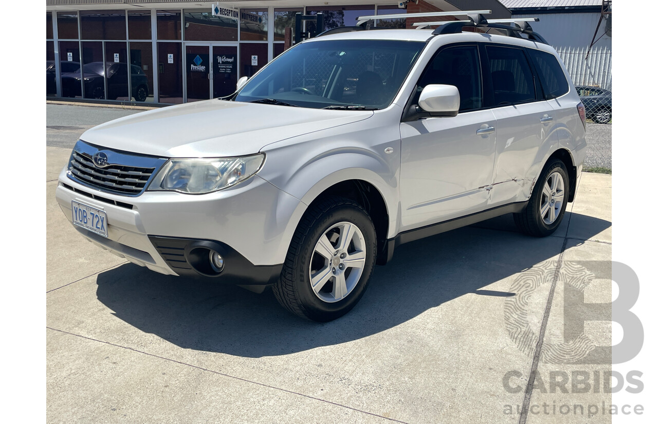 6/2008 Subaru Forester XS MY08 4d Wagon Silver 2.5L