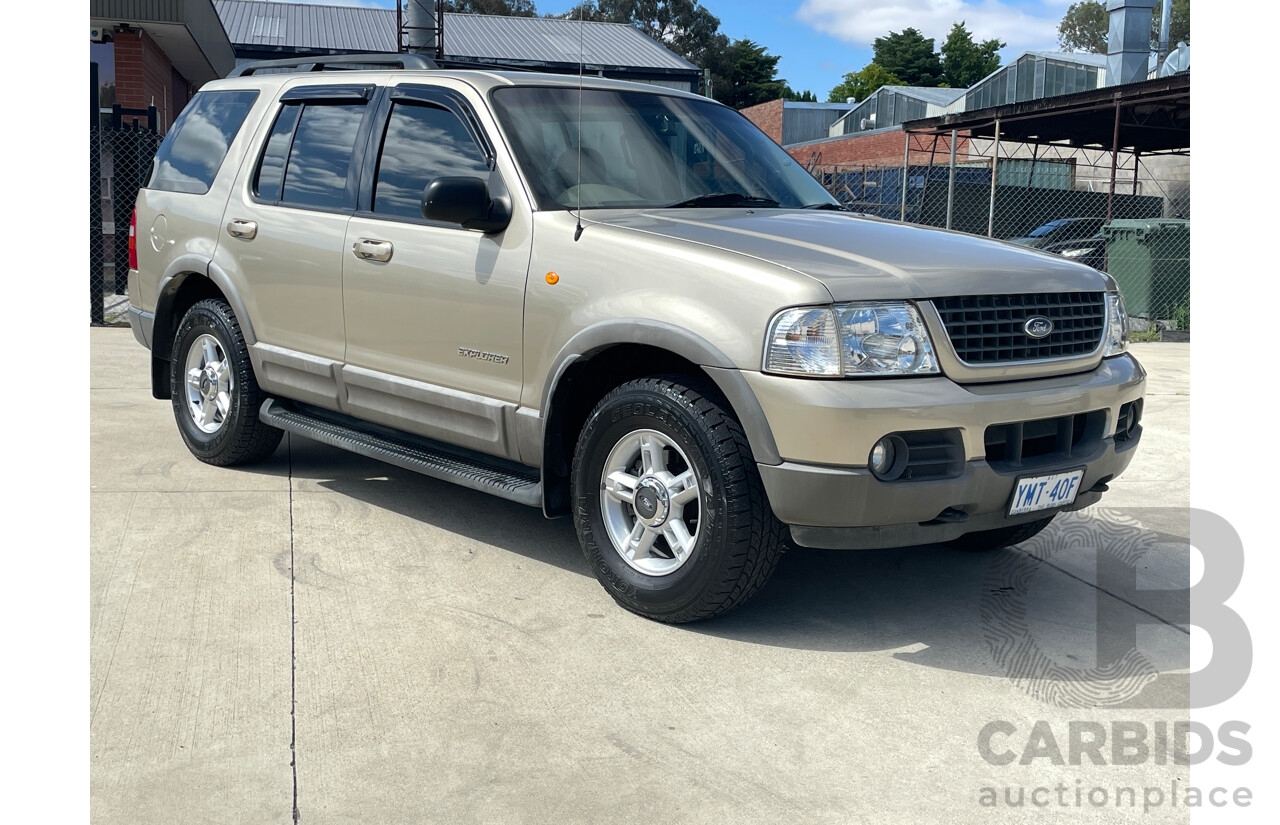 9/2002 Ford Explorer XLT (4x4) UT 4d Wagon Gold 4.0L