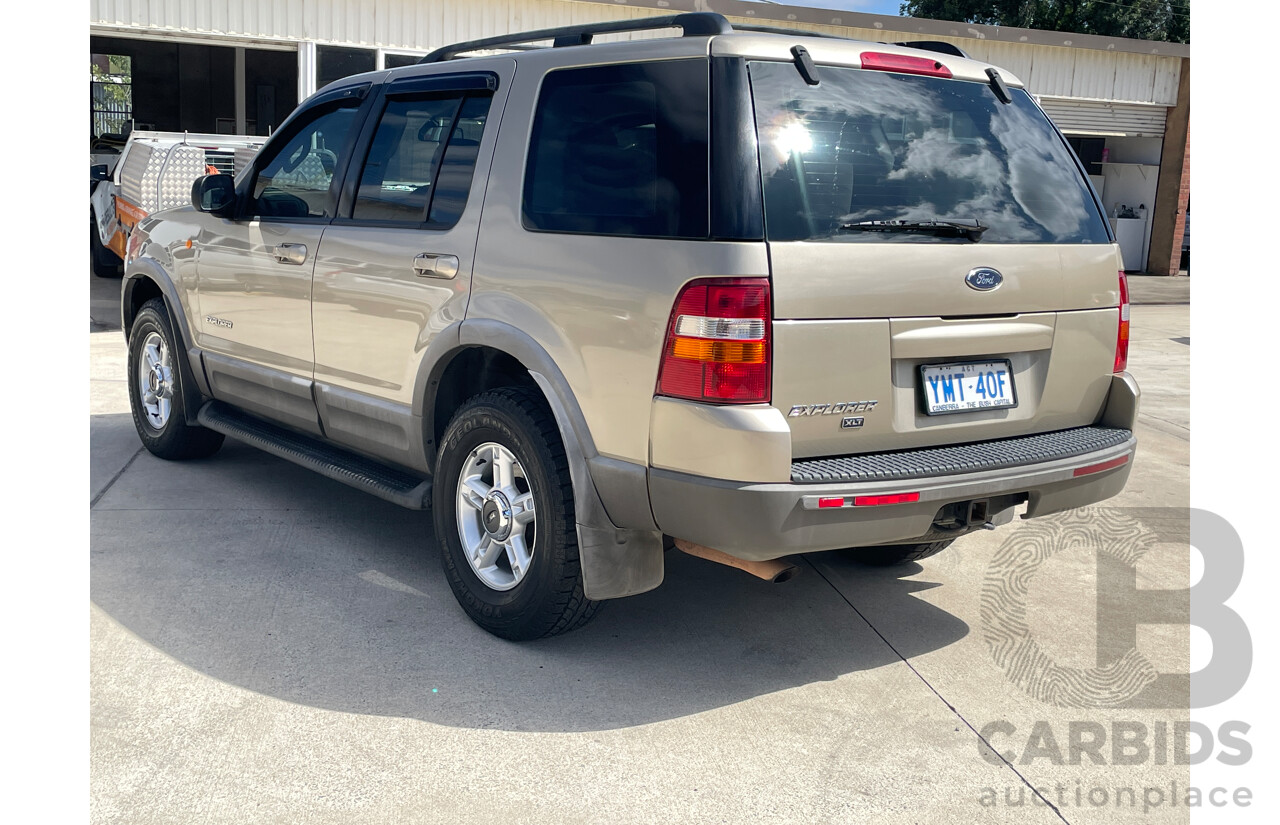 9/2002 Ford Explorer XLT (4x4) UT 4d Wagon Gold 4.0L