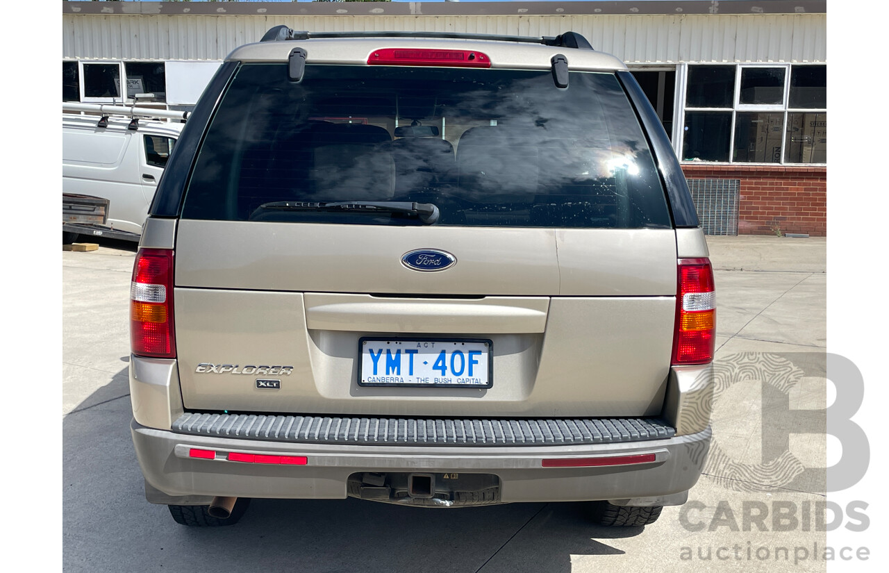 9/2002 Ford Explorer XLT (4x4) UT 4d Wagon Gold 4.0L