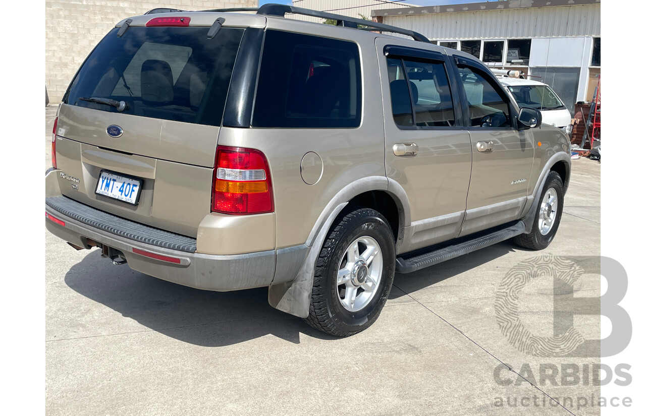 9/2002 Ford Explorer XLT (4x4) UT 4d Wagon Gold 4.0L