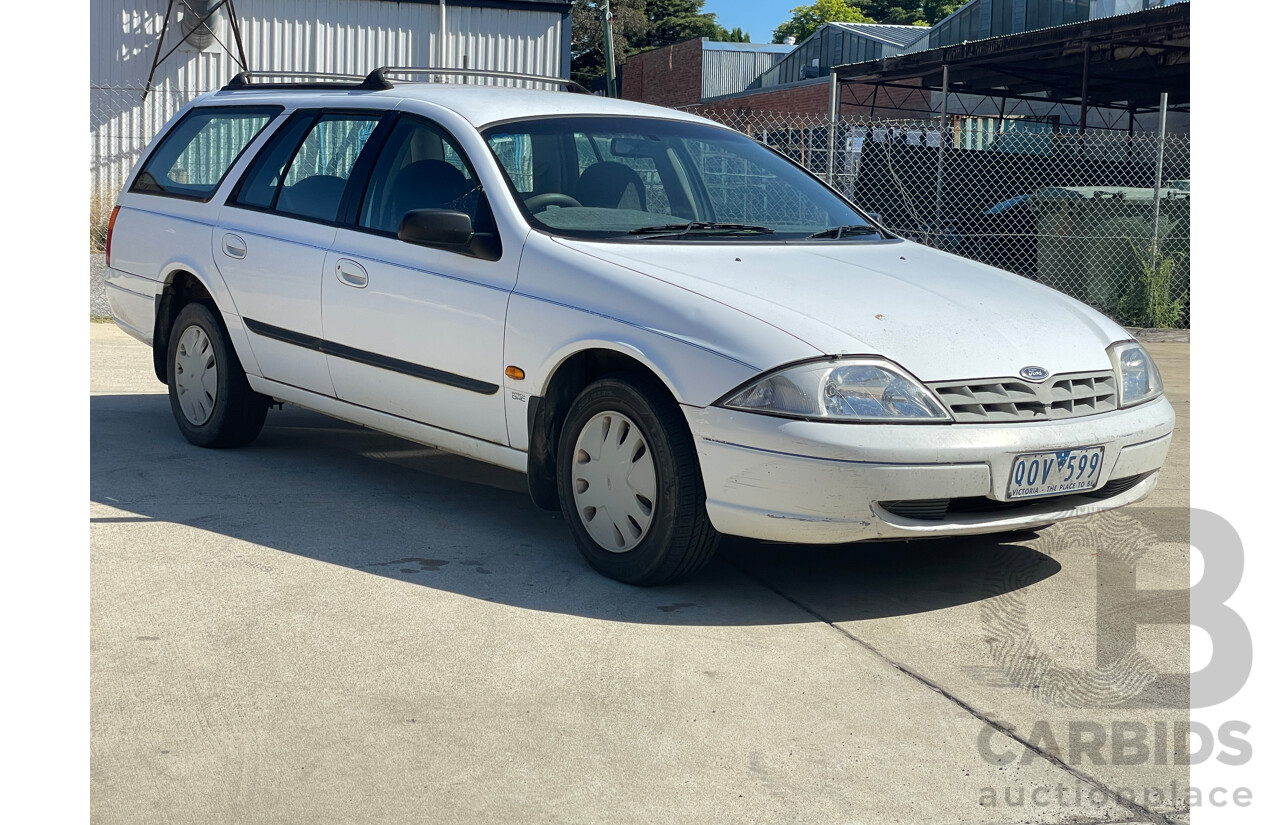 7/1999 Ford Falcon Forte AU 4d Wagon White 4.0L