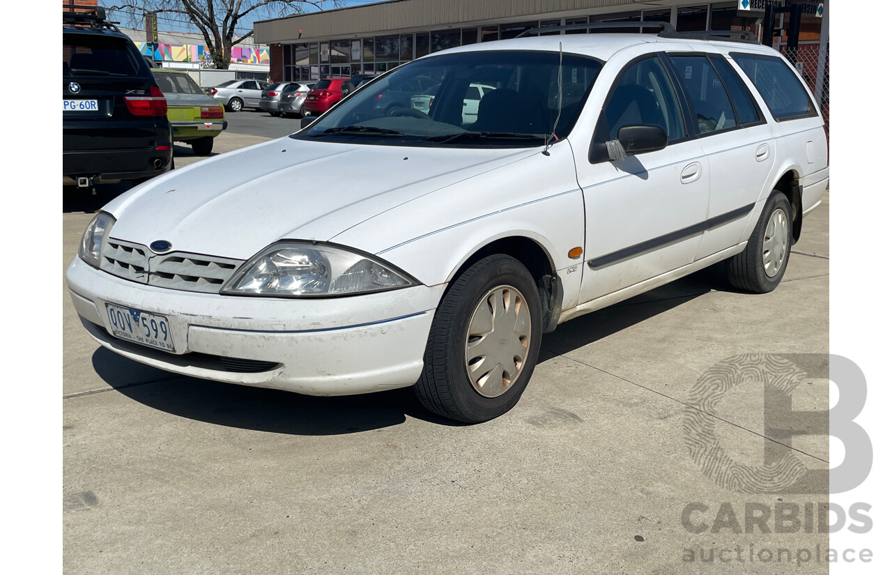 7/1999 Ford Falcon Forte AU 4d Wagon White 4.0L