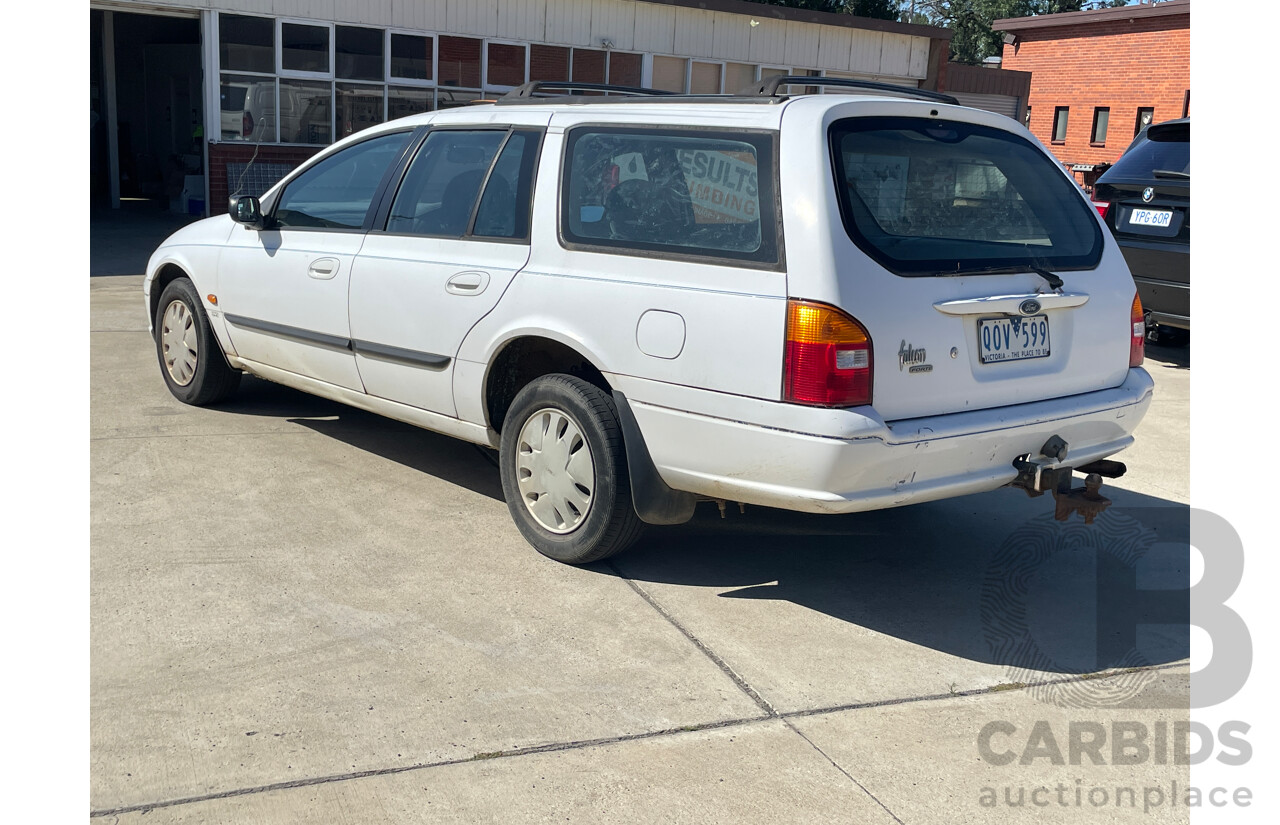 7/1999 Ford Falcon Forte AU 4d Wagon White 4.0L