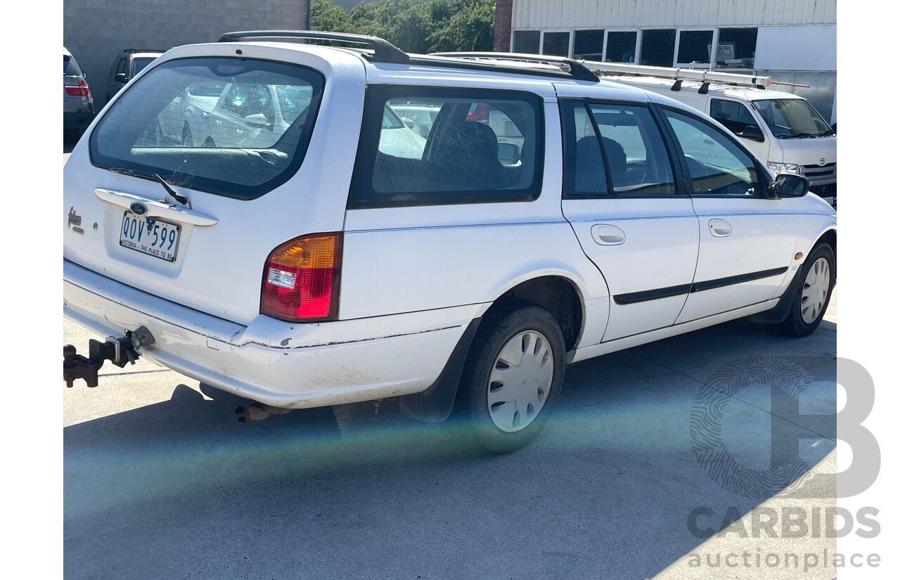 7/1999 Ford Falcon Forte AU 4d Wagon White 4.0L