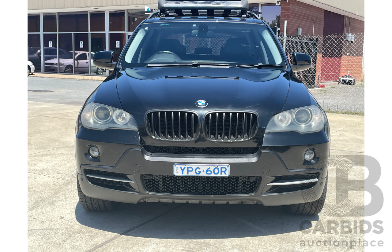 1/2008 Bmw X5 3.0d E70 4d Wagon Black 3.0L