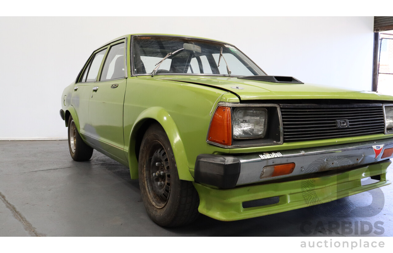 1/1980 Datsun Sunny GL  4d Sedan Green 2.0L