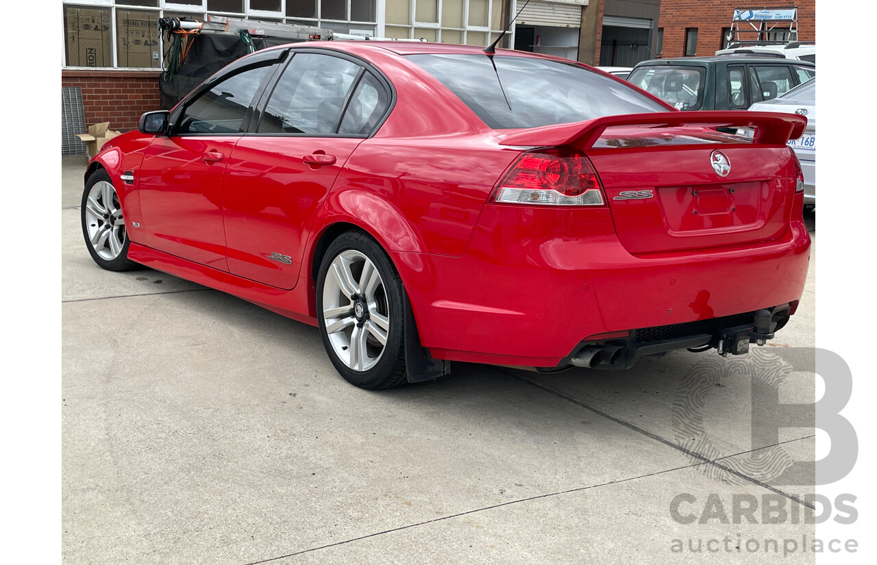 3/2010 Holden Commodore SS VE MY10 4d Sedan Red 6.0L