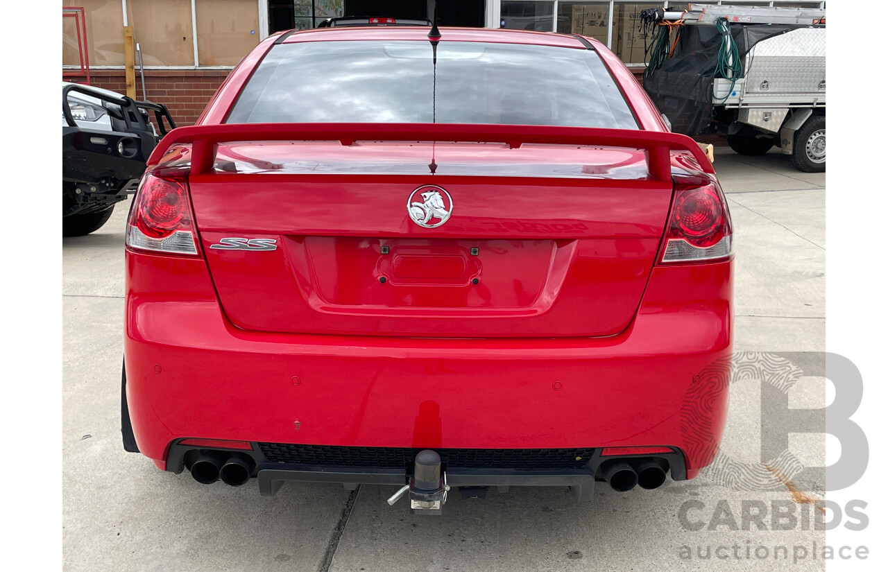 3/2010 Holden Commodore SS VE MY10 4d Sedan Red 6.0L