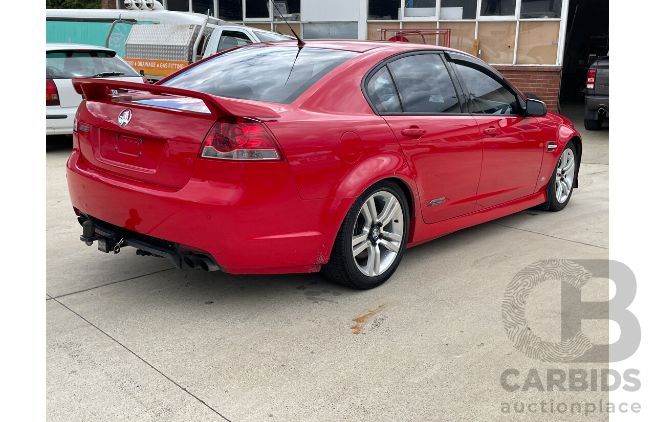 3/2010 Holden Commodore SS VE MY10 4d Sedan Red 6.0L