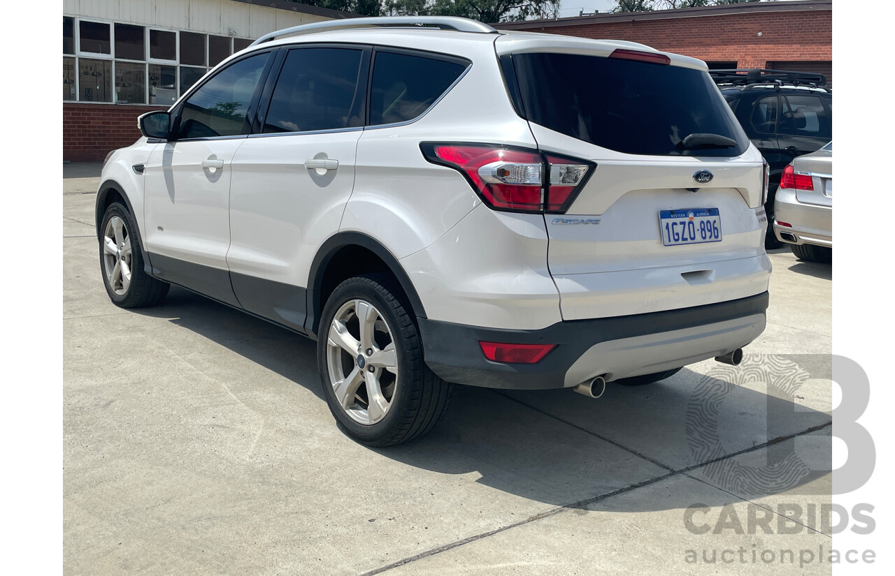 1/2017 Ford Escape  ZG 4d Wagon White 2.0L