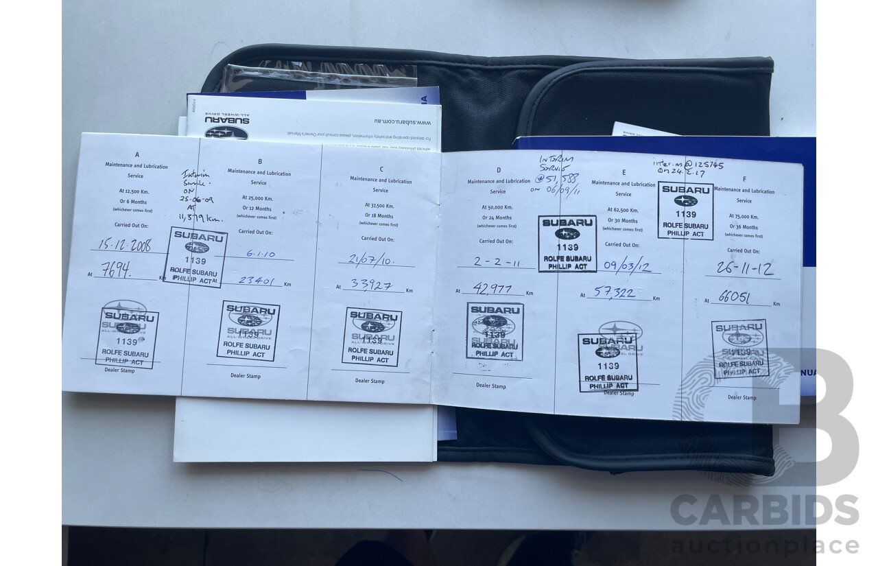 10/2007 Subaru Forester X MY07 4d Wagon Silver Or Chrome 2.5L