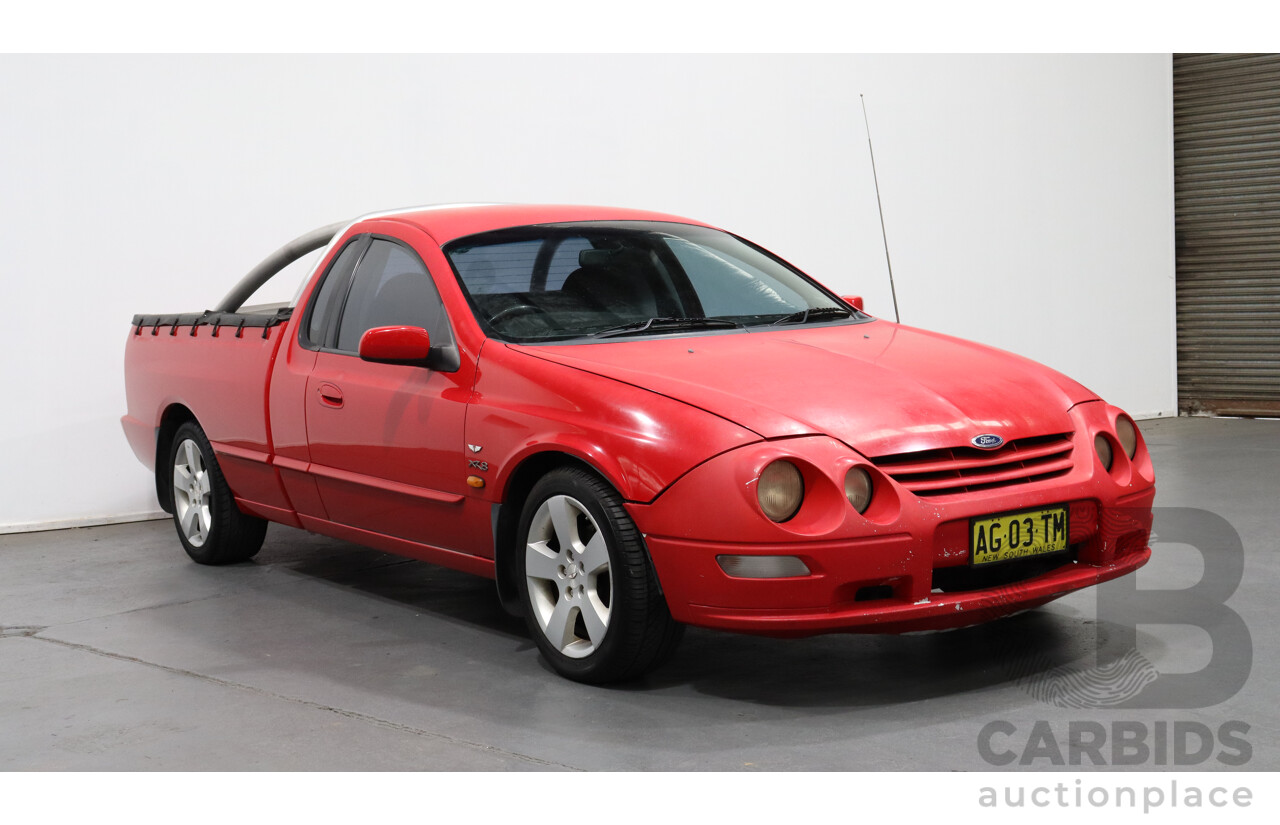 9/2001 Ford Falcon XR8 AUII Utility Red 5.0L V8