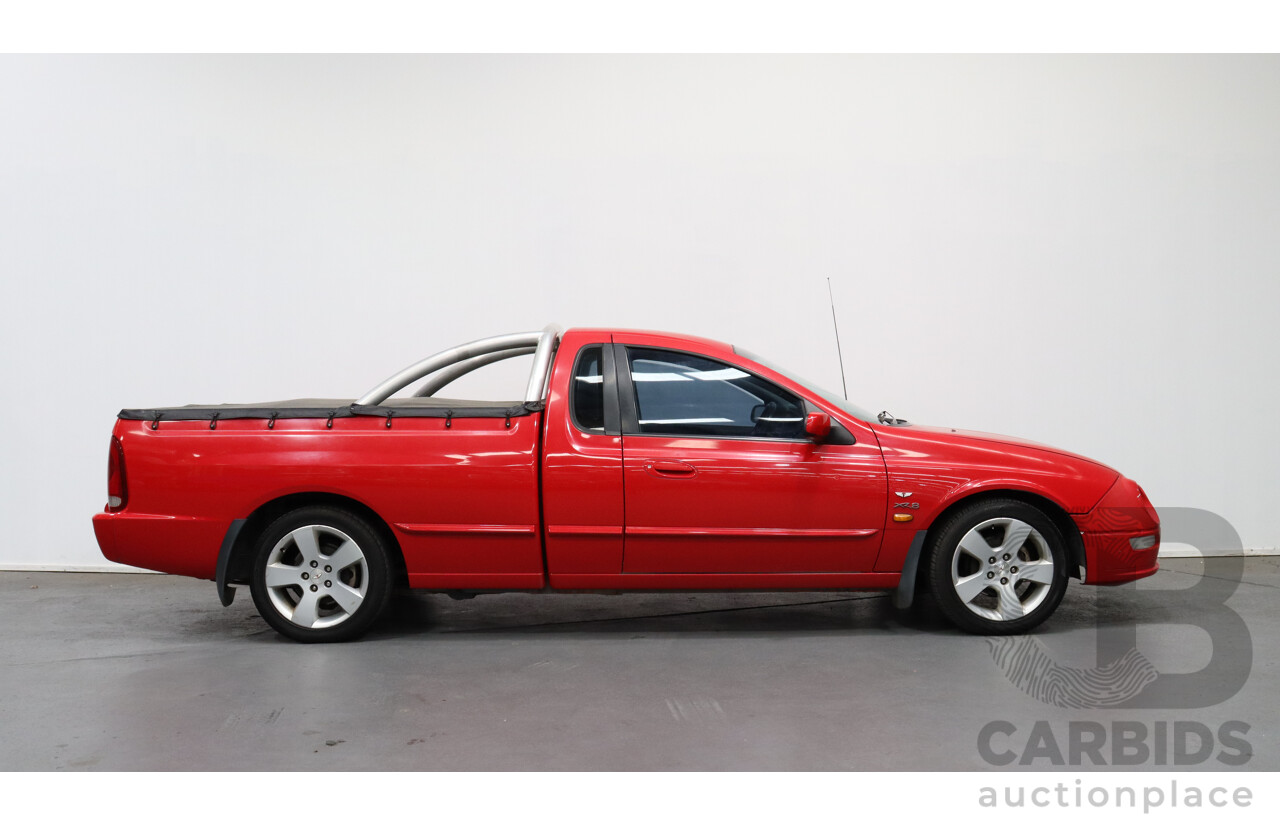 9/2001 Ford Falcon XR8 AUII Utility Red 5.0L V8