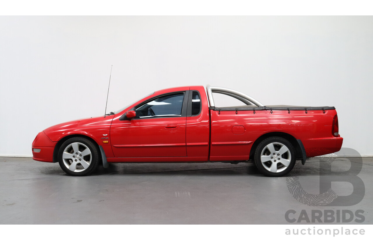 9/2001 Ford Falcon XR8 AUII Utility Red 5.0L V8