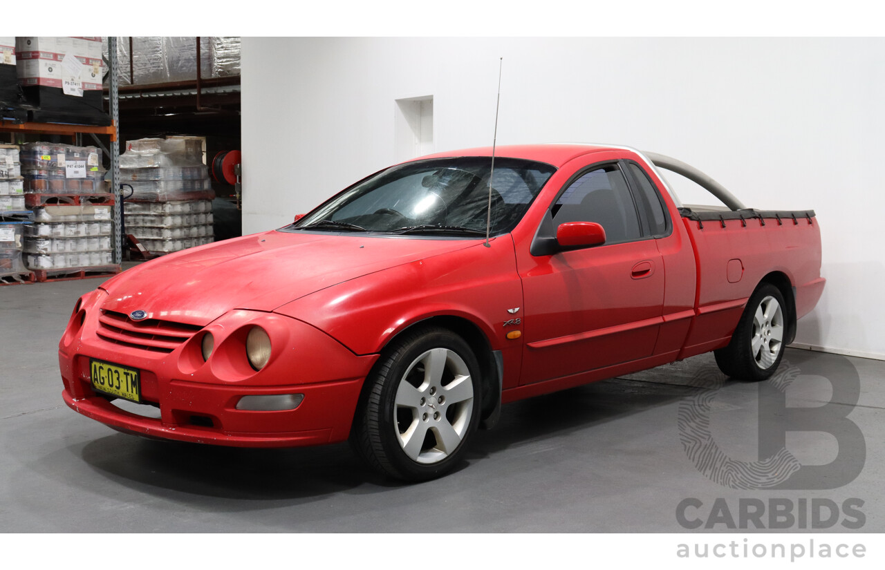 9/2001 Ford Falcon XR8 AUII Utility Red 5.0L V8