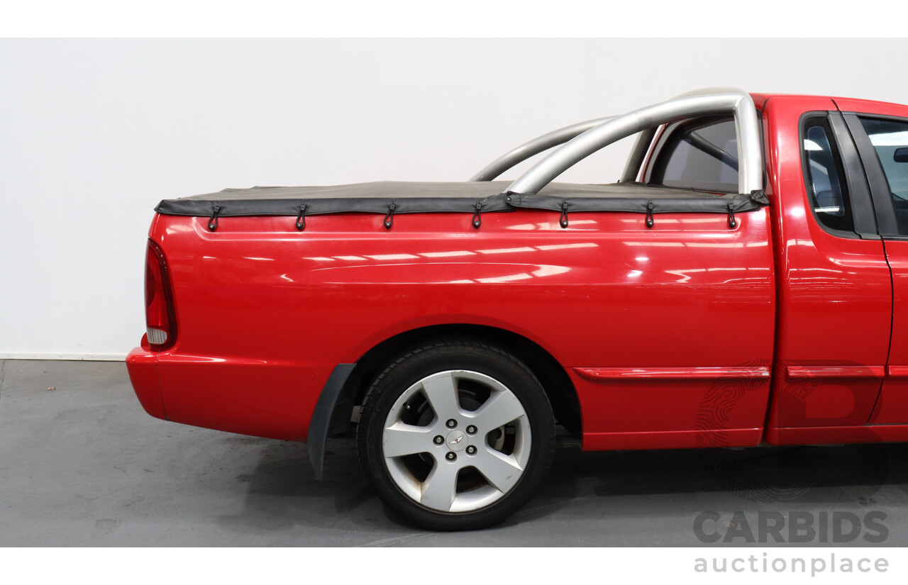 9/2001 Ford Falcon XR8 AUII Utility Red 5.0L V8