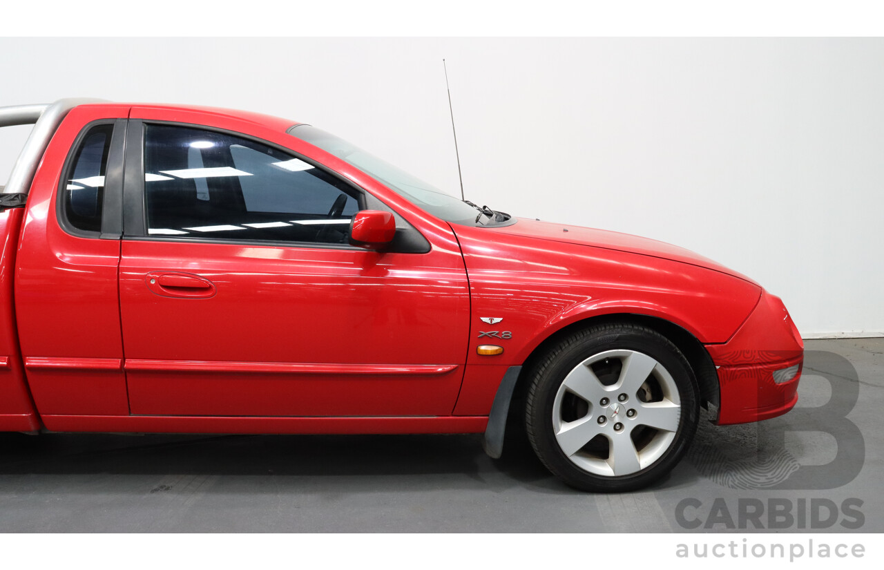 9/2001 Ford Falcon XR8 AUII Utility Red 5.0L V8