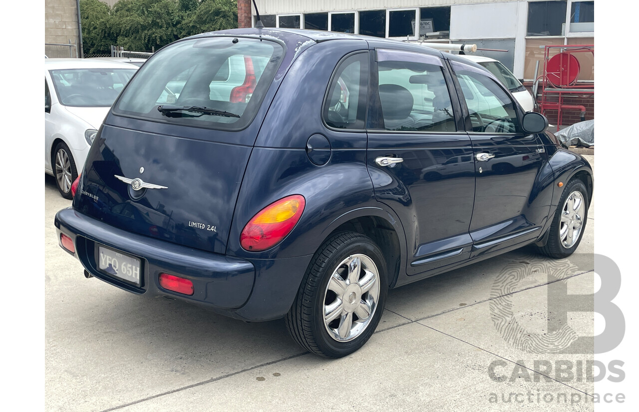 3/2005 Chrysler Pt Cruiser Limited MY05 UPGRADE 5d Hatchback Blue 2.4L