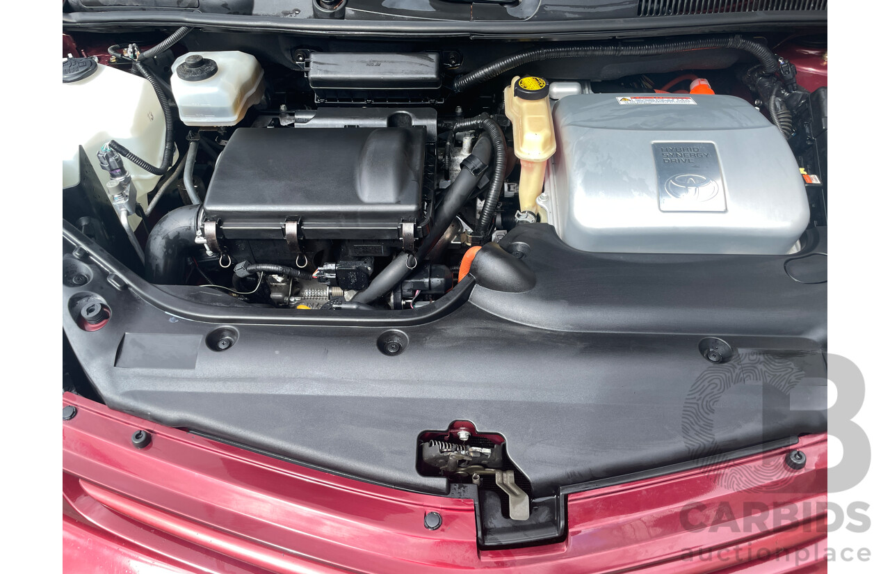 7/2005 Toyota Prius I-Tech Hybrid NHW20R 5d Hatchback Red 1.5L
