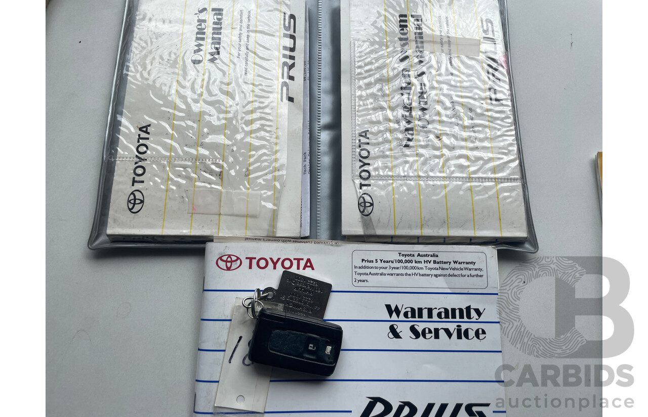 7/2005 Toyota Prius I-Tech Hybrid NHW20R 5d Hatchback Red 1.5L