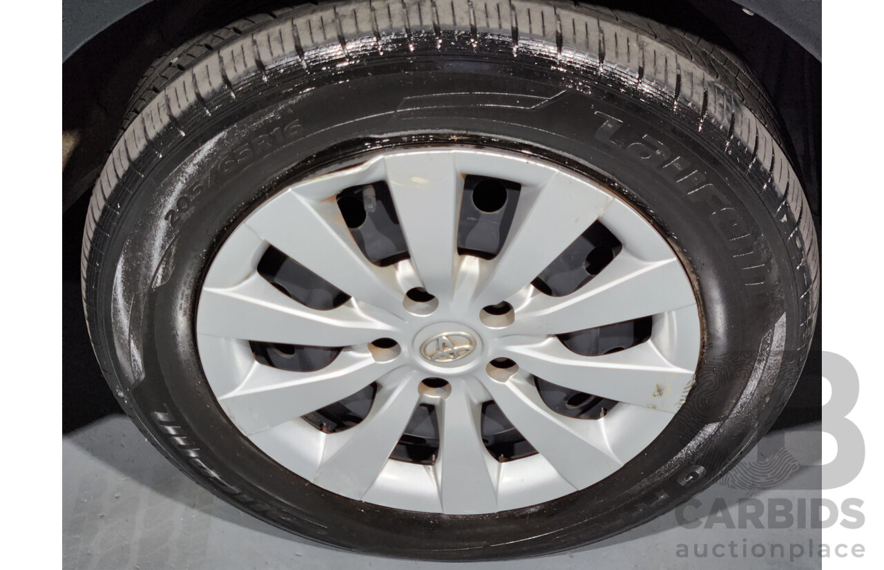12/2011 Toyota Tarago GLi ACR50R 4d Wagon Black 2.4L - 8 Seater
