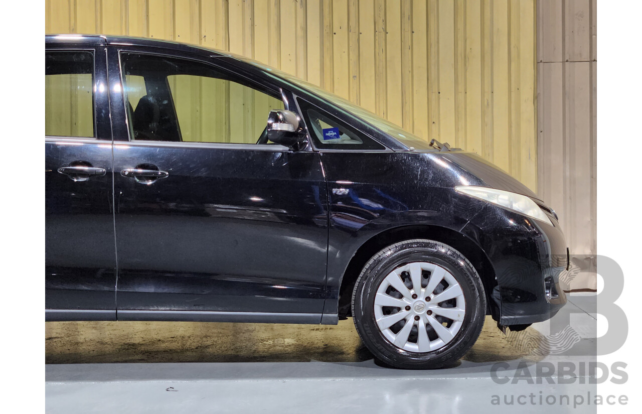 12/2011 Toyota Tarago GLi ACR50R 4d Wagon Black 2.4L - 8 Seater