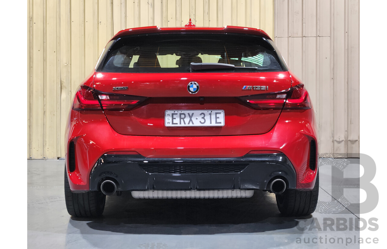 03/2020 BMW M135i xDrive (AWD) F40 5d Hatchback Red 2.0L Turbo