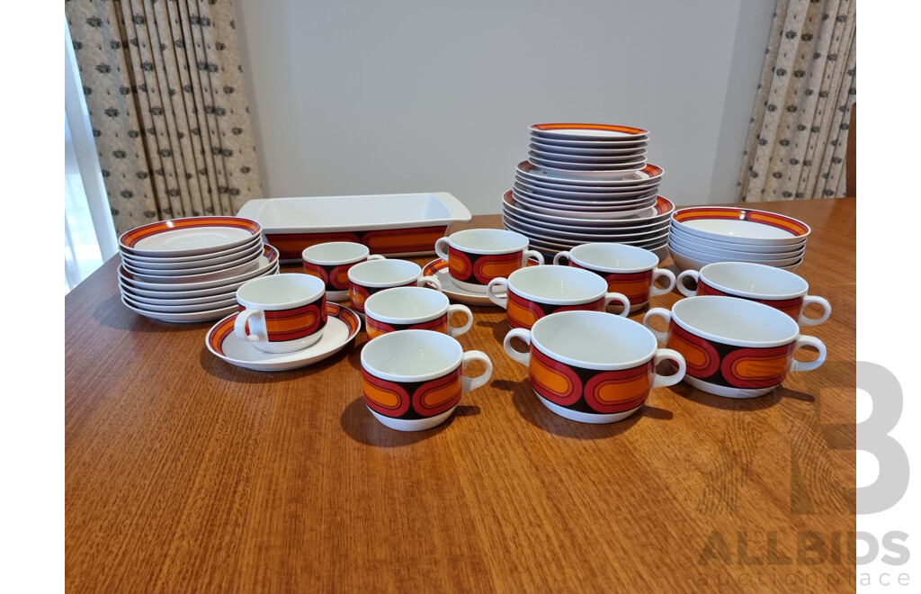 Vintage 1970's Hans Theo Baumann 'Arzberg 33' Dinner Set