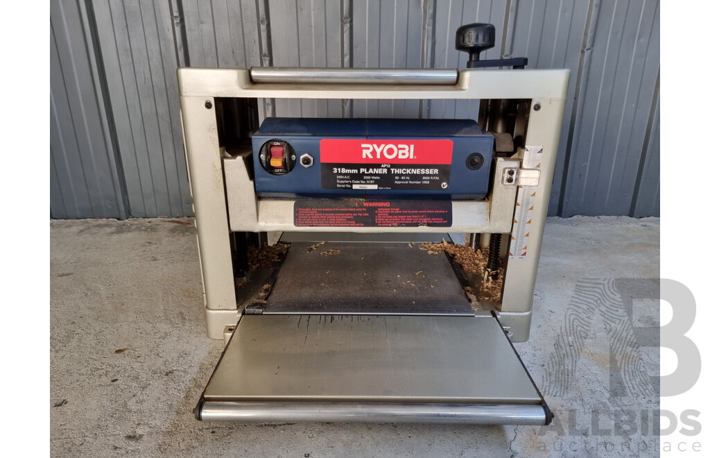 RYOBI AP13 Planer and Thicknesser