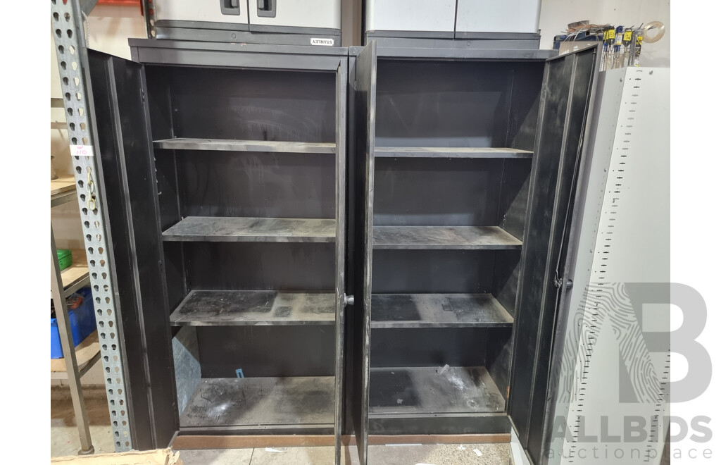 Steel Double Door Cabinets and Stanley Tool Cabinets