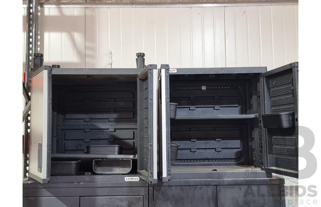 Steel Double Door Cabinets and Stanley Tool Cabinets