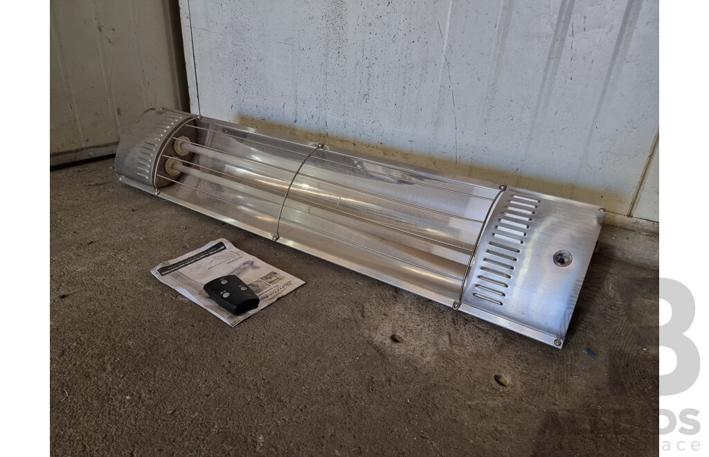 Industrial Radiant Heaters - Quantity of 2