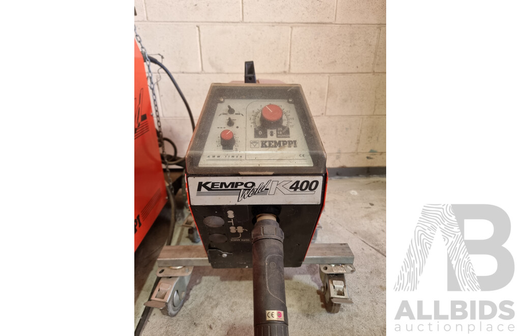 KEPPI 'KEMPO Weld 4000' Welder With KEPPI 'KEMPO Weld K400' Wire Feeder