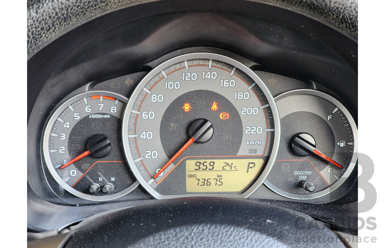 9/2016 Toyota Yaris Ascent NCP130R MY15 5d Hatchback Grey 1.3L