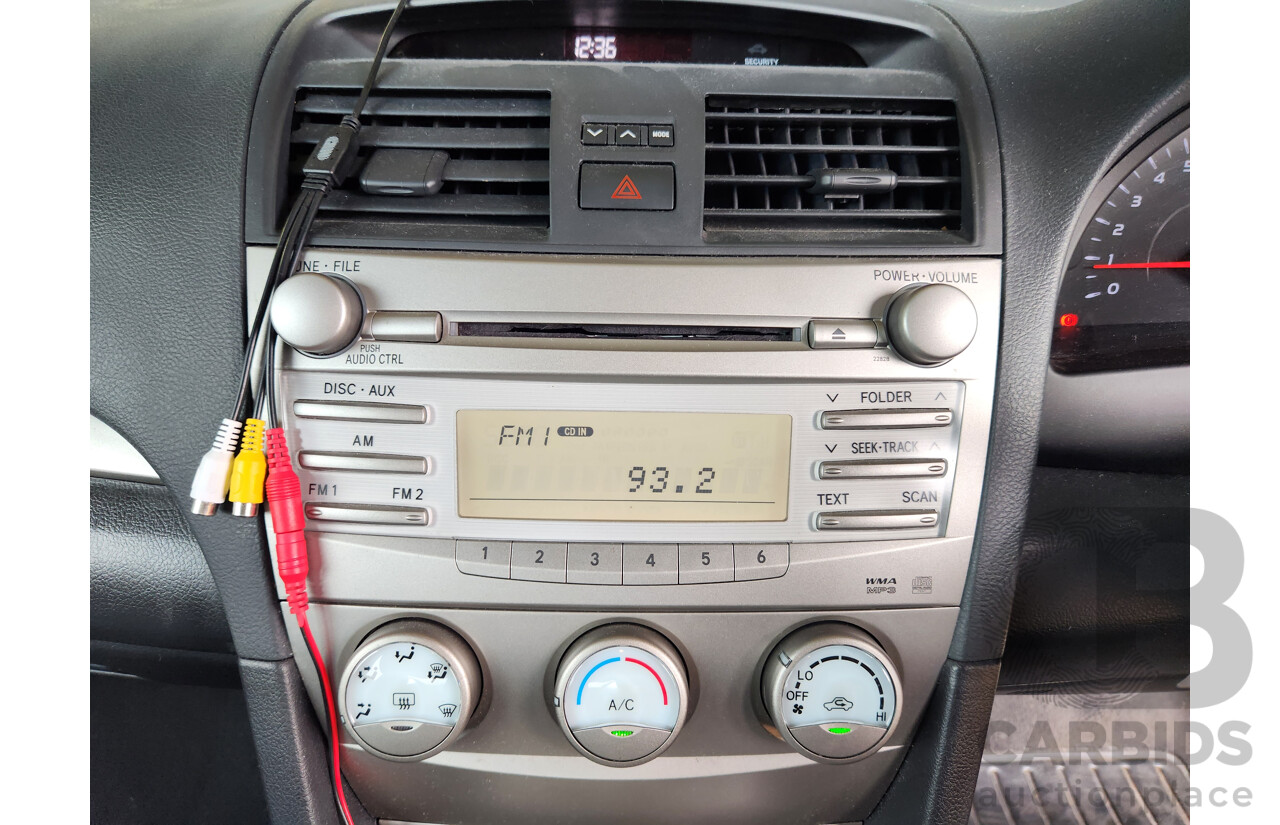 2/2010 Toyota Aurion AT-X GSV40R 09 UPGRADE 4d Sedan Diamond White 3.5L