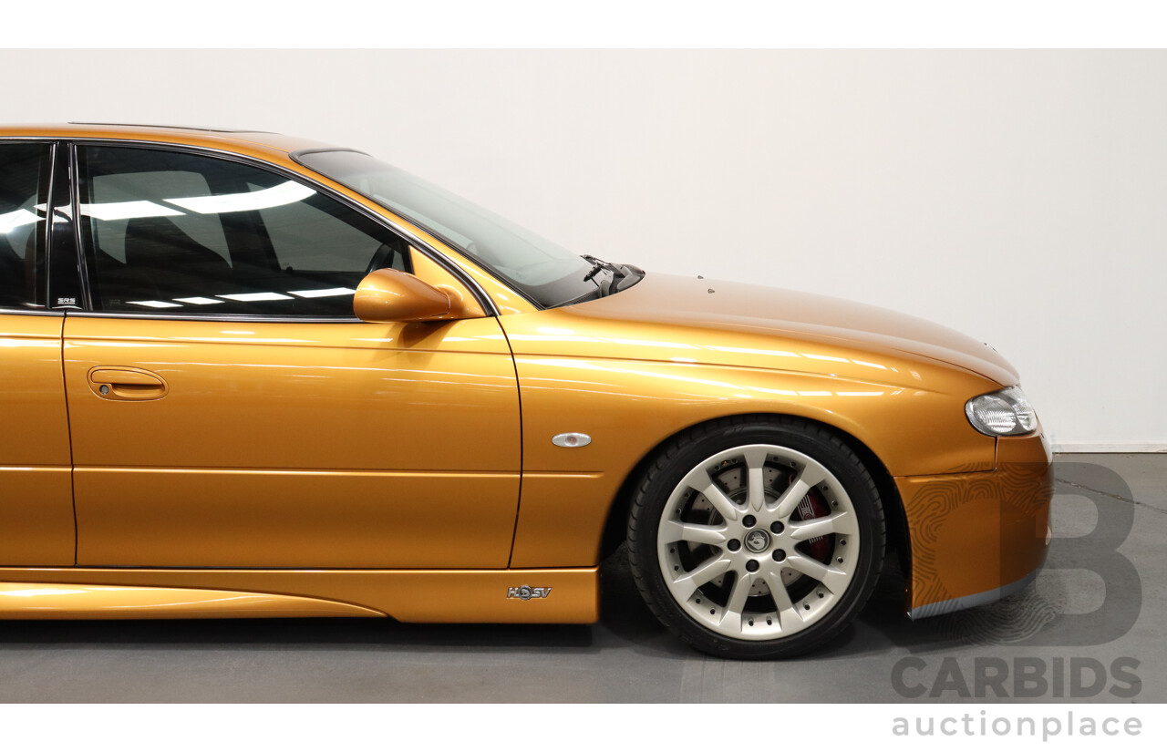 9/1999 Holden HSV SV99 VTII 4d Sedan Hackett Gold 5.7L V8 - Build Number 42/99