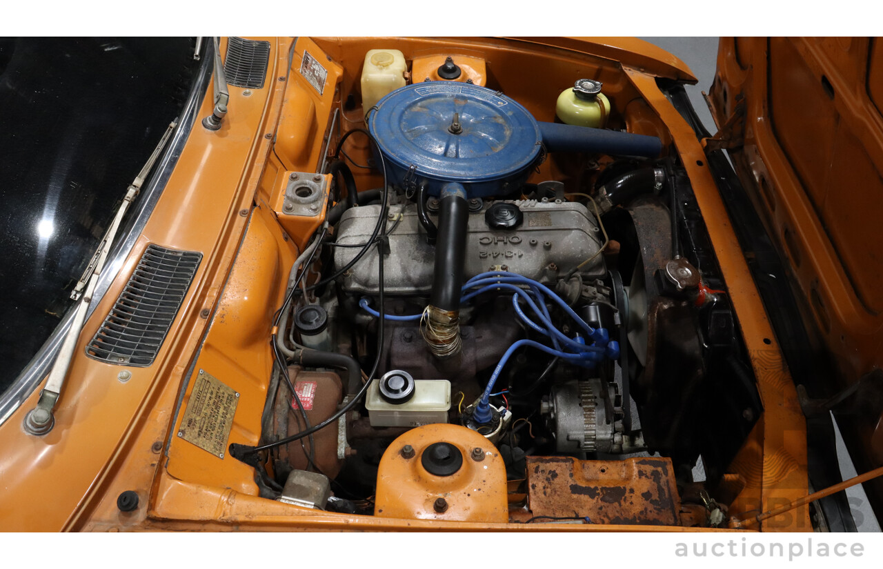 6/1971 Mazda Capella 1600 Super Deluxe SNA 2 Door Coupe Herschel Orange 1.6L